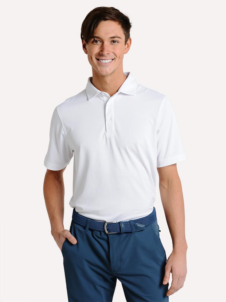 Saint Bernard Short Sleeve Knit Polo - Saint Bernard