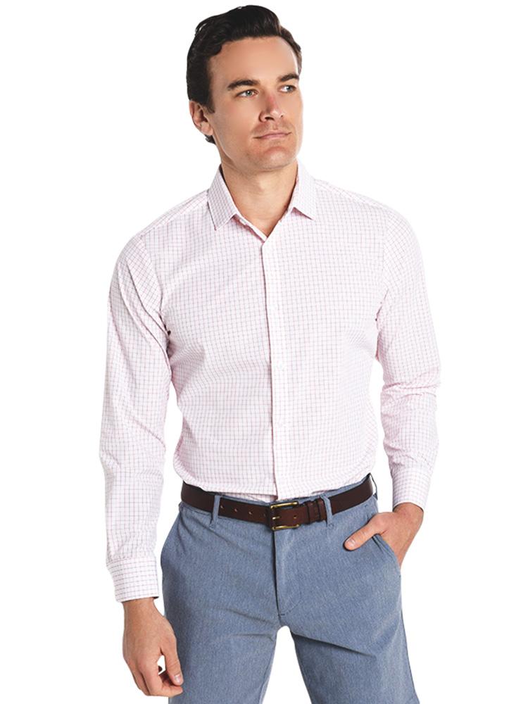 Mizzen+Main Norwalk Long Sleeve Leeward Collection Shirt - Saint Bernard