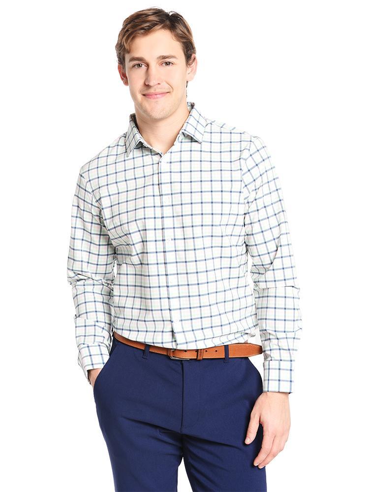 Mizzen+Main Taylor Leeward Collection Shirt - Saint Bernard
