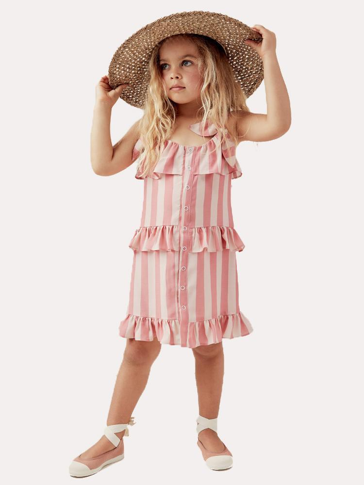 For Love & Lemons Sunshine Tiered Dress - Saint Bernard
