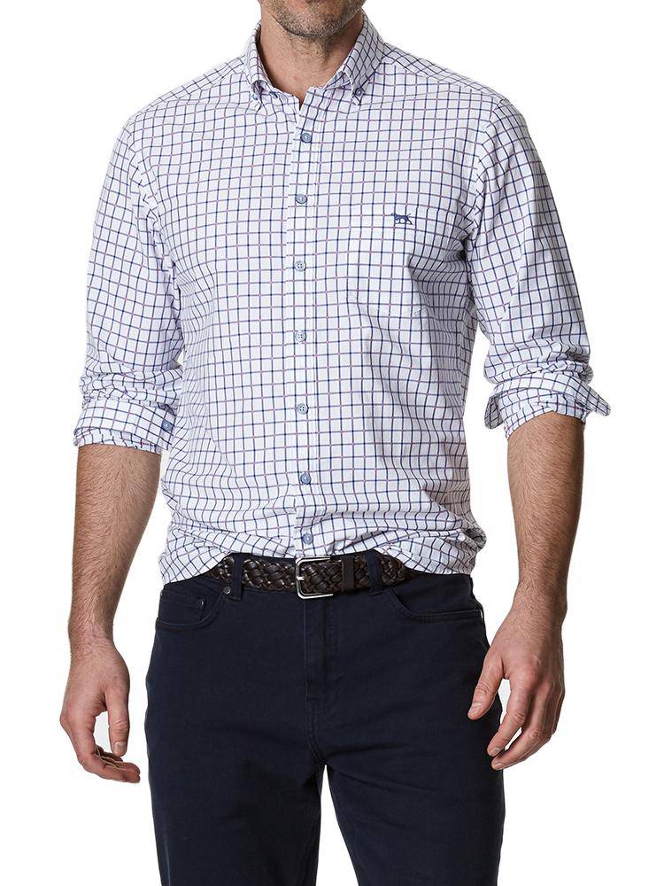 Rodd And Gunn Beaumont Shirt - Saint Bernard