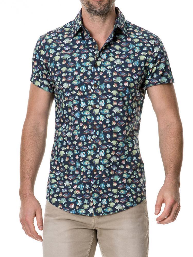 Rodd and Gunn Hawkdune Sports Fit Shirt - Saint Bernard