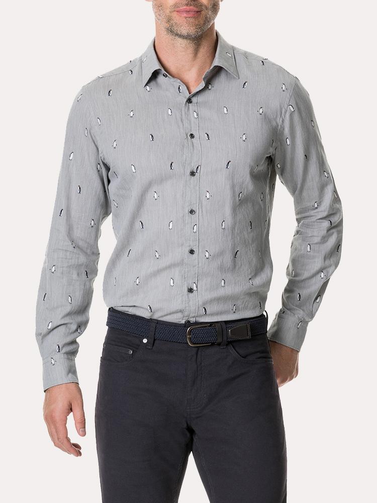 Rodd and Gunn Hillersden Shirt - Saint Bernard