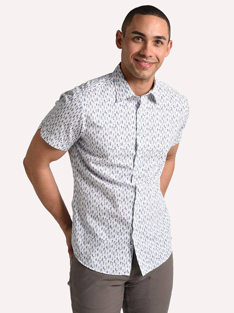 Rodd and Gunn Emerald Hill Sports Fit Shirt - Saint Bernard