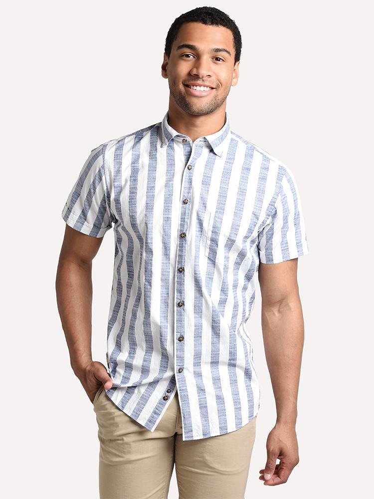 Rodd And Gunn Fireshaw Sports Fit Short Sleeve Shirt - Saint Bernard