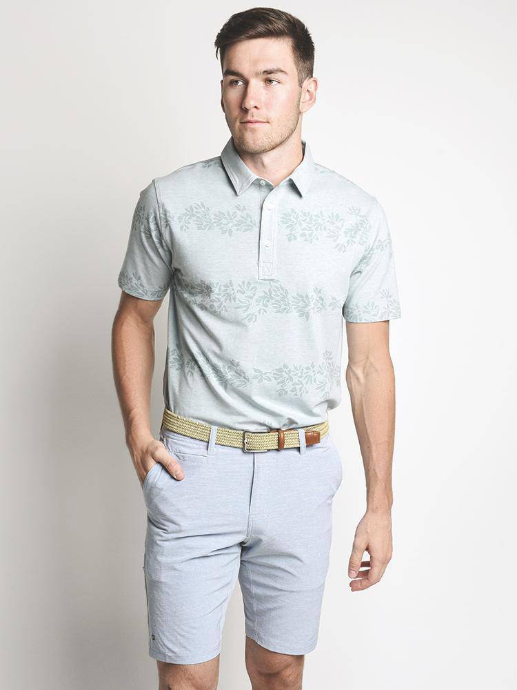 Linksoul Dry Tech Cotton Blend Stretch Polo - Saint Bernard