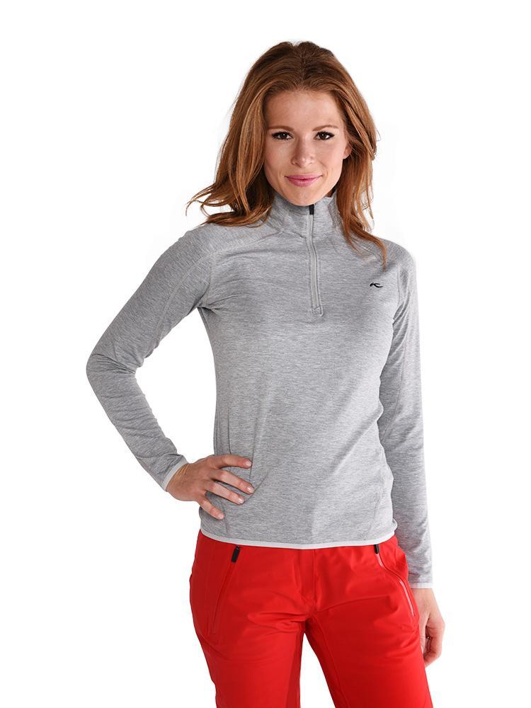 Kjus Women's Trace Halfzip Midlayer - Saint Bernard