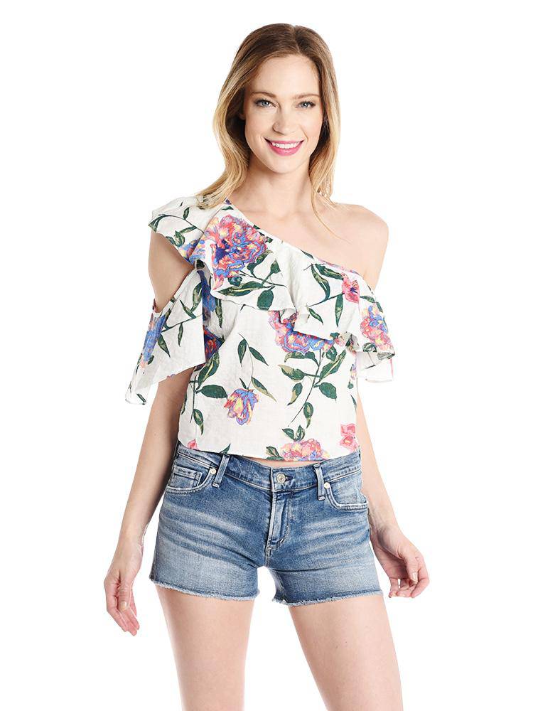 Lush Poplin Top - Saint Bernard