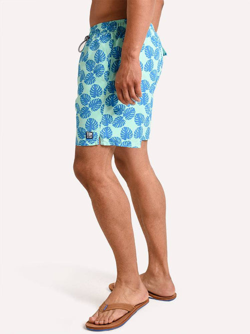 Tom & Teddy Men' Leaves Swim Trunk
