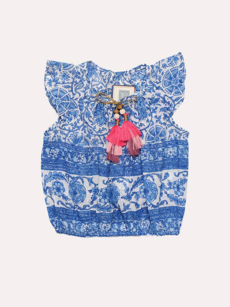 Alicia Bell Girls' Maya Blouse - Saint Bernard