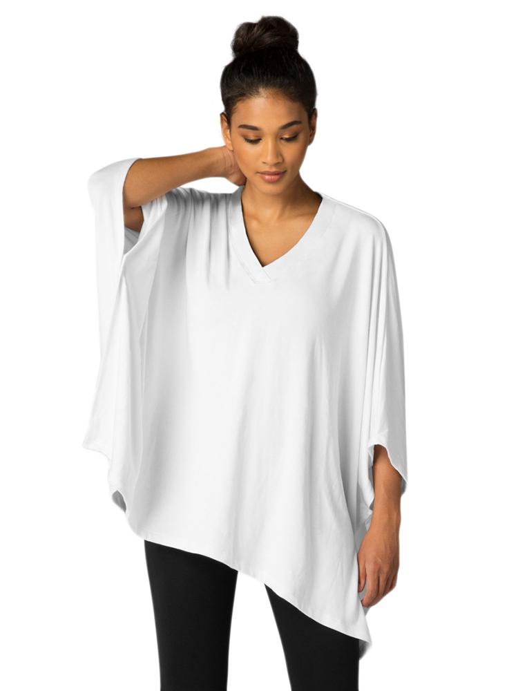 Beyond Yoga V Neck Poncho - Saint Bernard