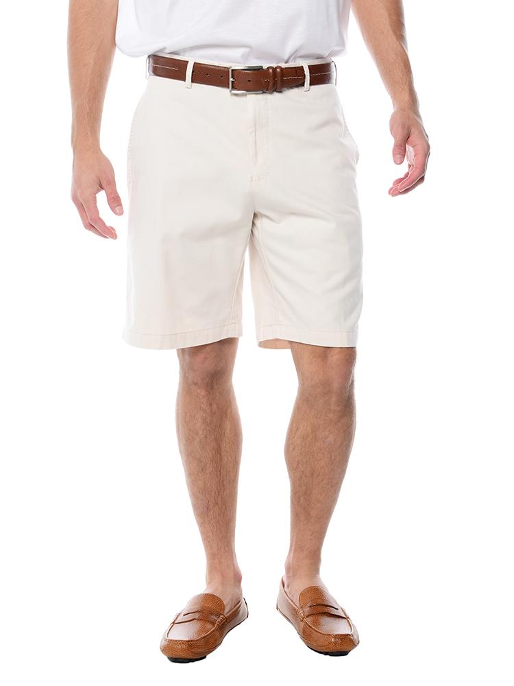 Peter Millar Men`s Winston Washed Twill Short - Saint Bernard
