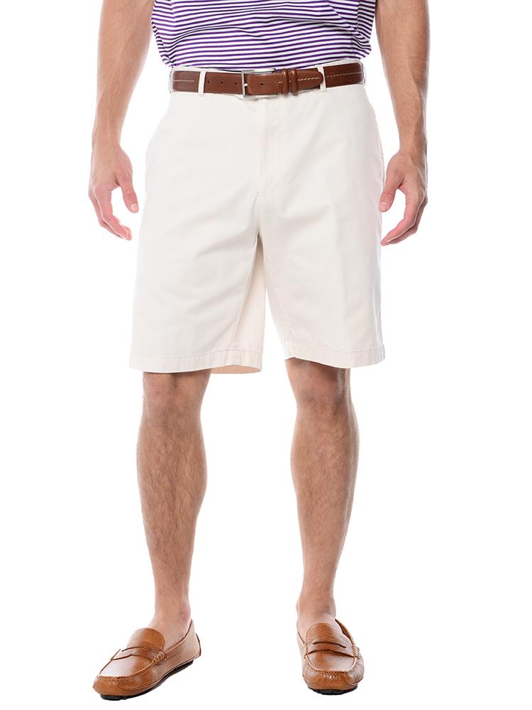 Peter Millar Men`s Winston Washed Twill Short - Saint Bernard