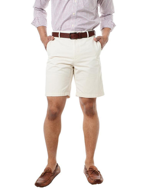 Peter Millar Men's Winston Washed Twill Collegiate Short