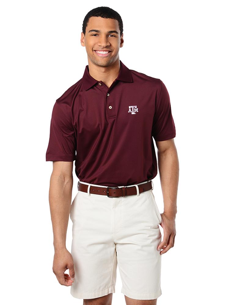 Peter Millar Men's Collegiate Performance Polo - Saint Bernard