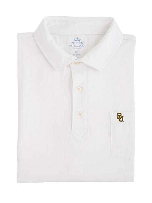 Peter Millar Men's Seaside Wash Stretch Jersey Polo