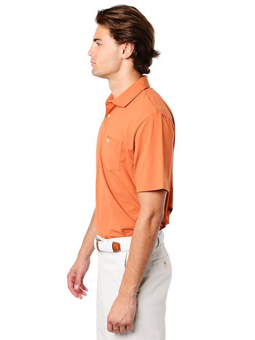 Peter Millar Men's Seaside Wash Stretch Jersey Polo