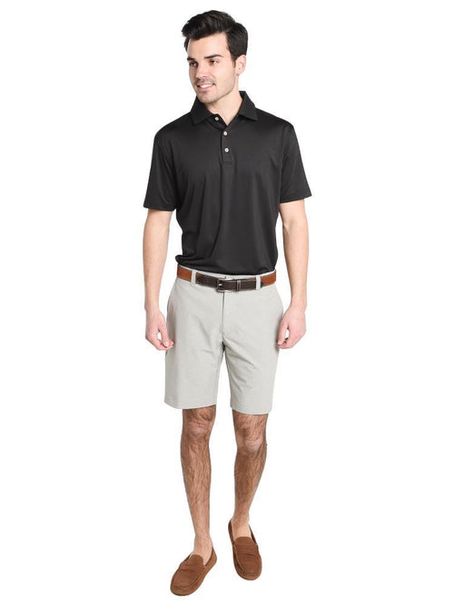 Peter Millar Men's Solid Stretch Jersey Polo