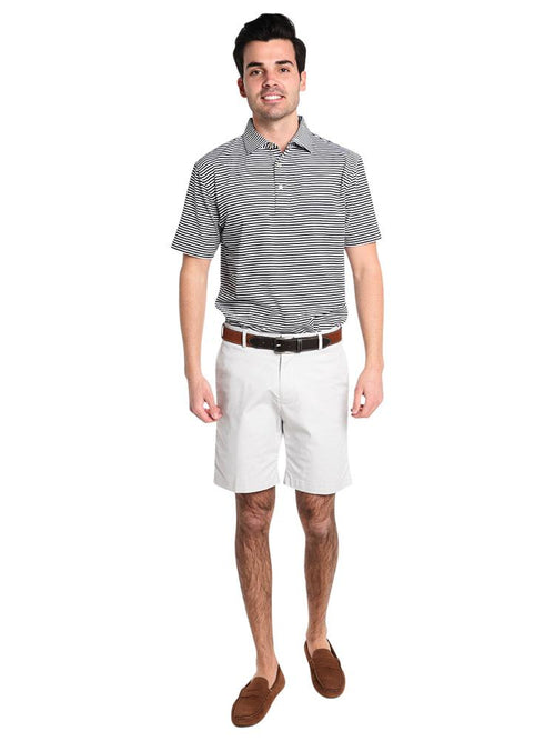 Peter Millar Men's Competition Stripe Stretch Jersey Polo