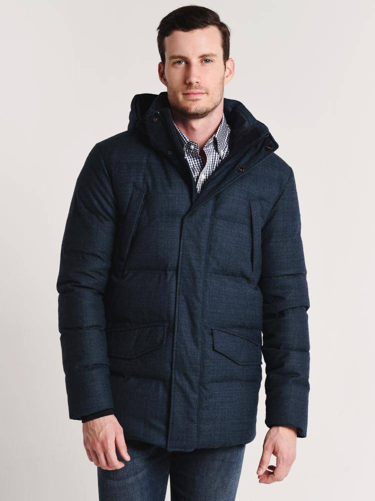 KJUS Men's Staz Wool Parka - Saint Bernard