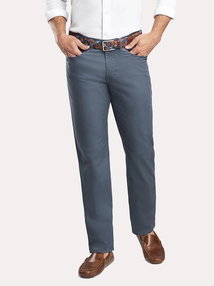 Peter Millar Soft Touch Twill Five Pocket Pant - Saint Bernard