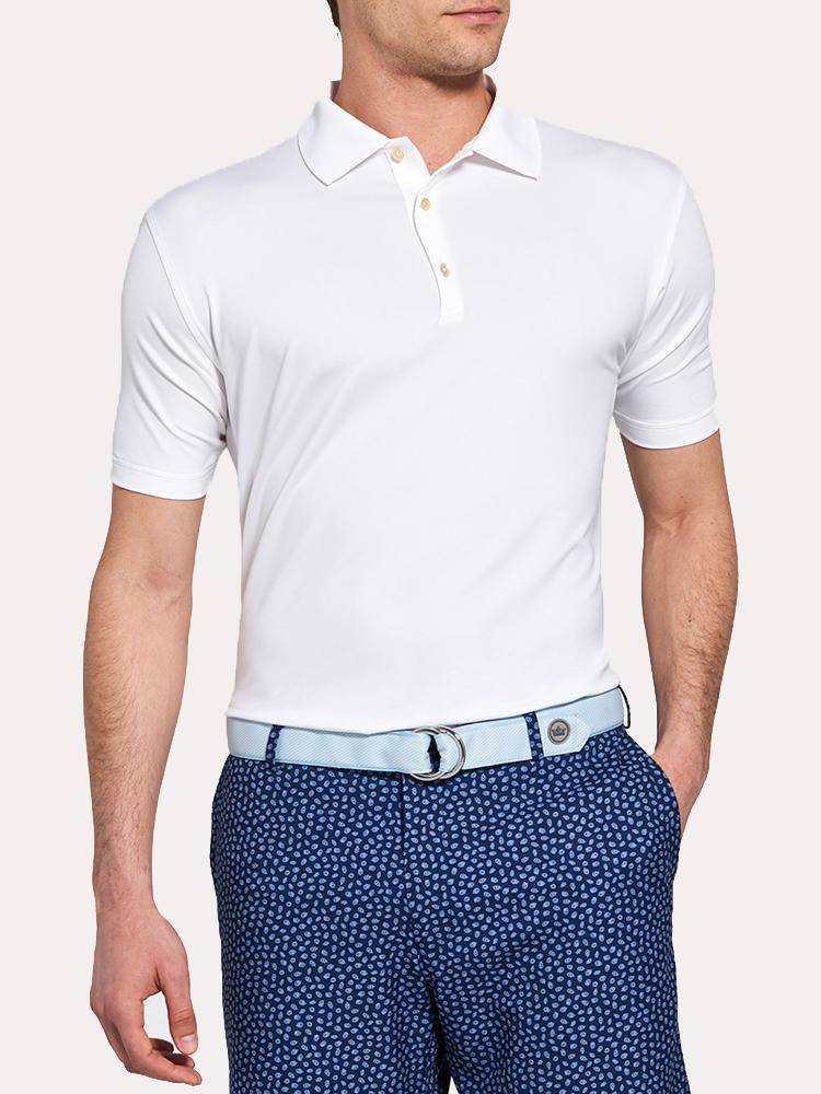 Peter Millar Solid Performance Polo - Saint Bernard
