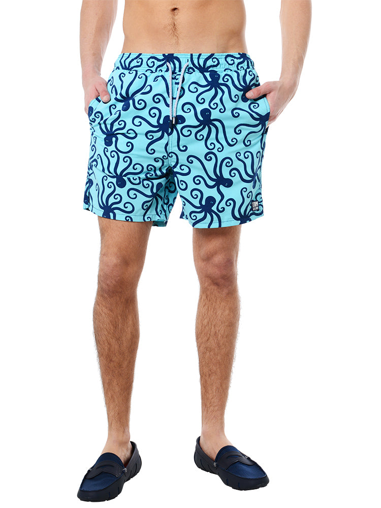 Tom & Teddy Men's Octopus Volley - Saint Bernard