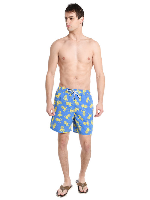 Tom & Teddy Pineapple Volley Swim Trunk