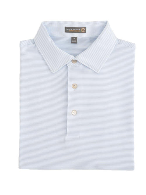 Peter Millar Men's Halford Stripe Stretch Jersey Polo