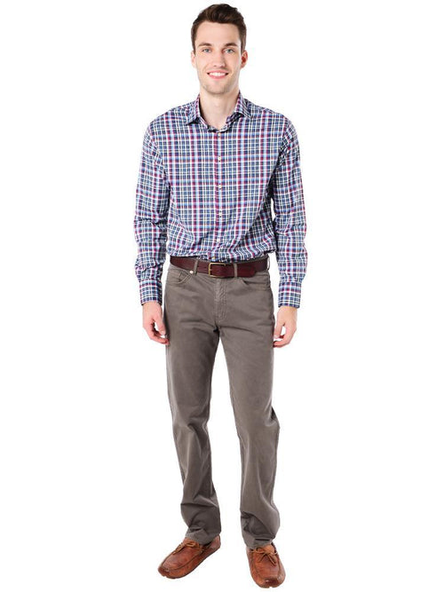 Peter Millar Men's Gonzo Performance Multi Color Woven Shirt