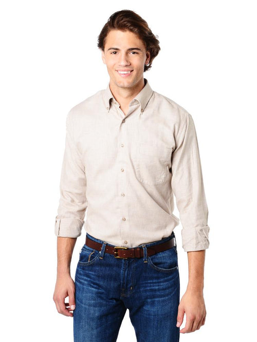 Peter Millar Men's Buffalo Melange Oxford