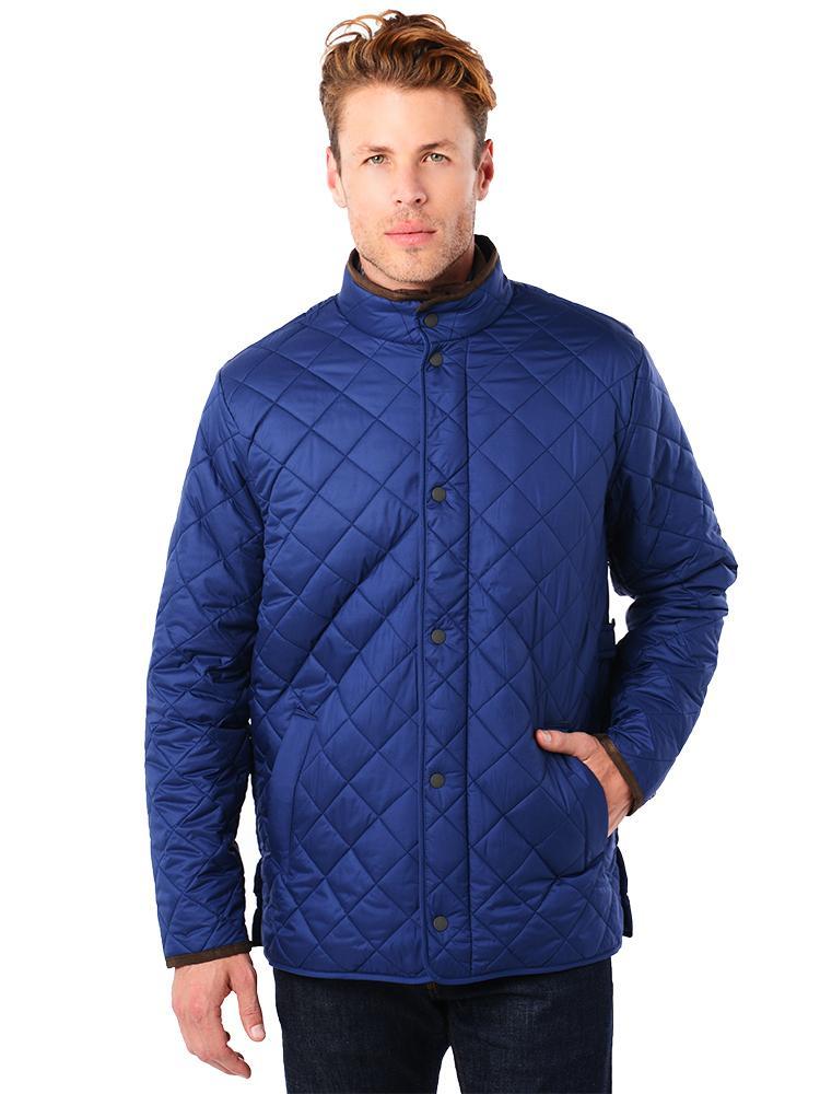 Peter Millar Men's Norfolk Lightweight Quilted Jacket - Saint Bernard