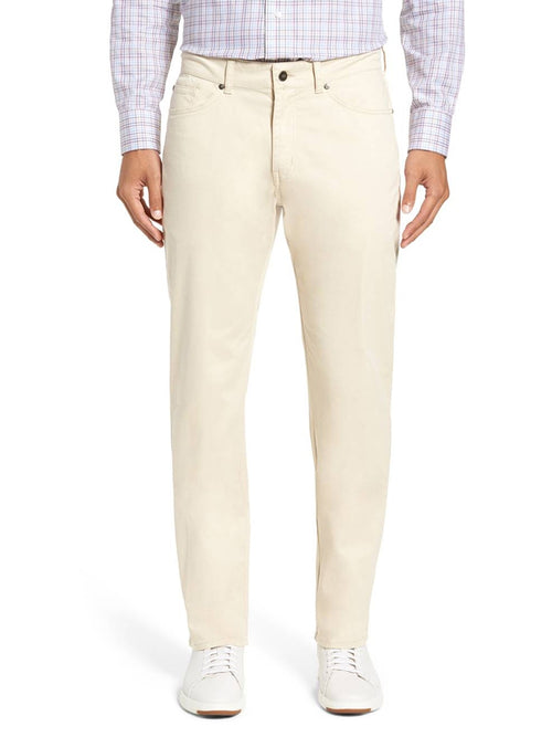 Peter Millar Men's Sateen Stretch Five-Pocket Pant