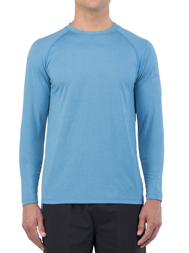 Peter Millar Rio Technical Long Sleeve T Shirt - Saint Bernard