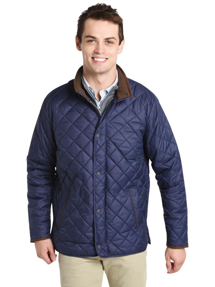 Peter Millar Men's Suffolk Car Coat - Saint Bernard