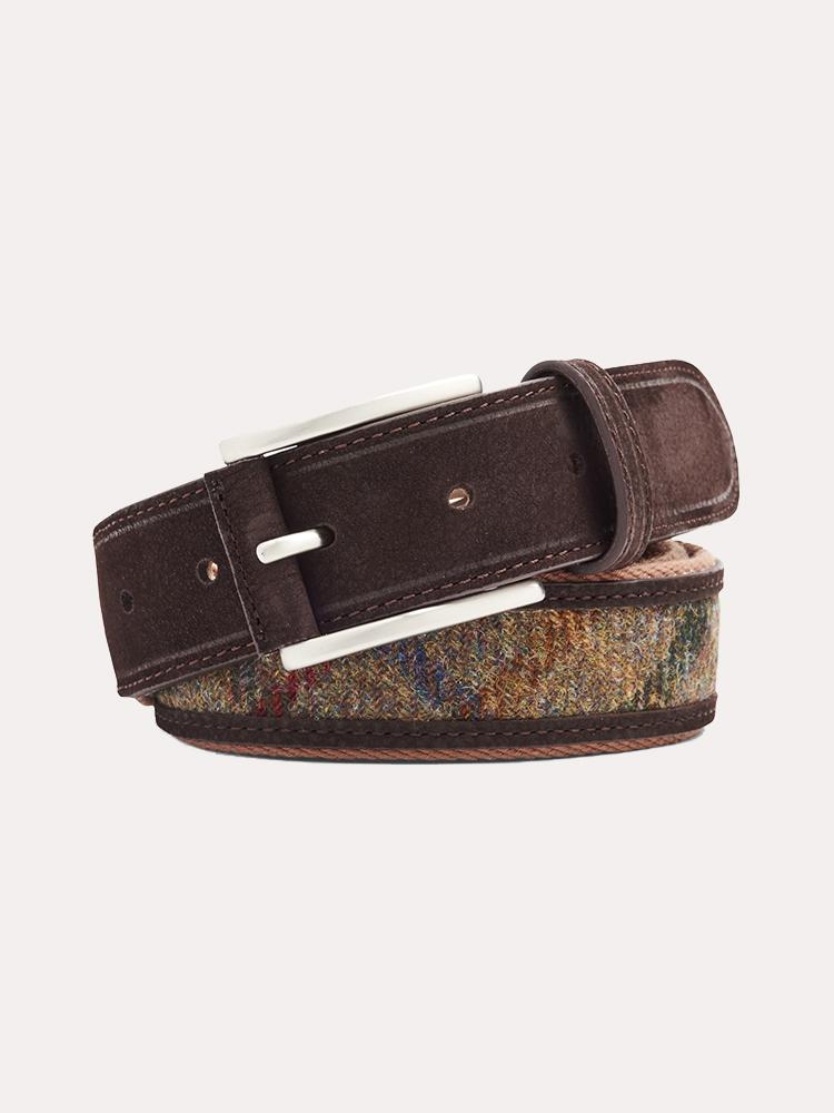 Peter Millar Mountainside Tartan Belt - Saint Bernard