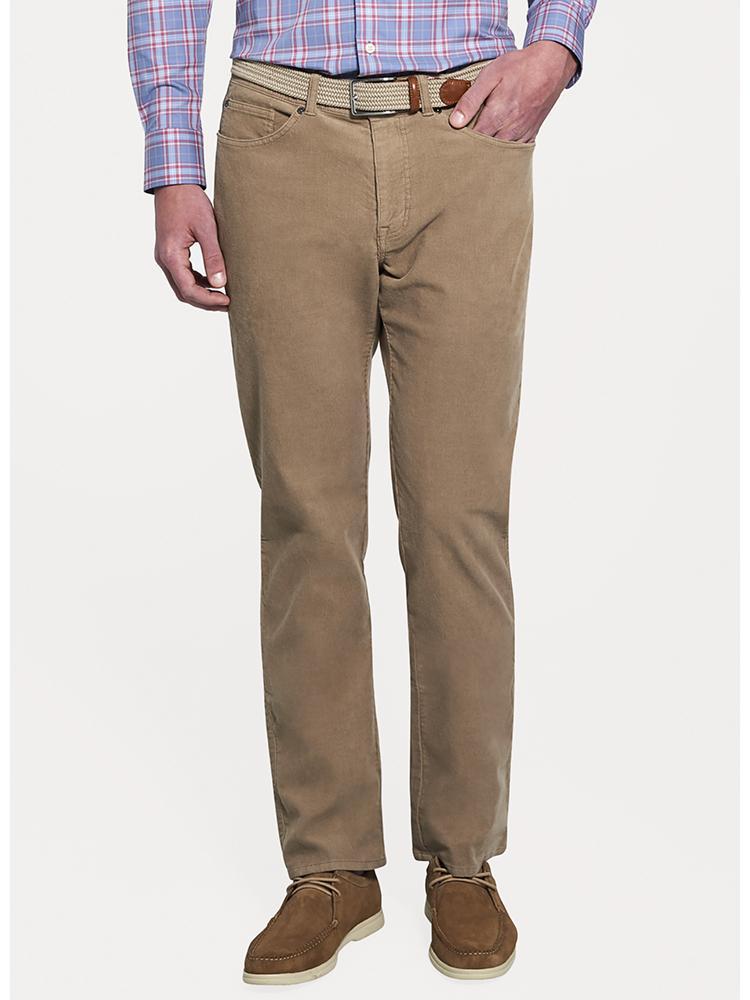 Peter Millar Superior Soft Corduroy 5 Pocket Pant - Saint Bernard