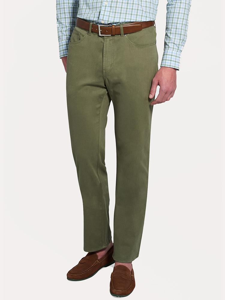 Peter Millar Ultimate Sateen Five Pocket Pant - Saint Bernard
