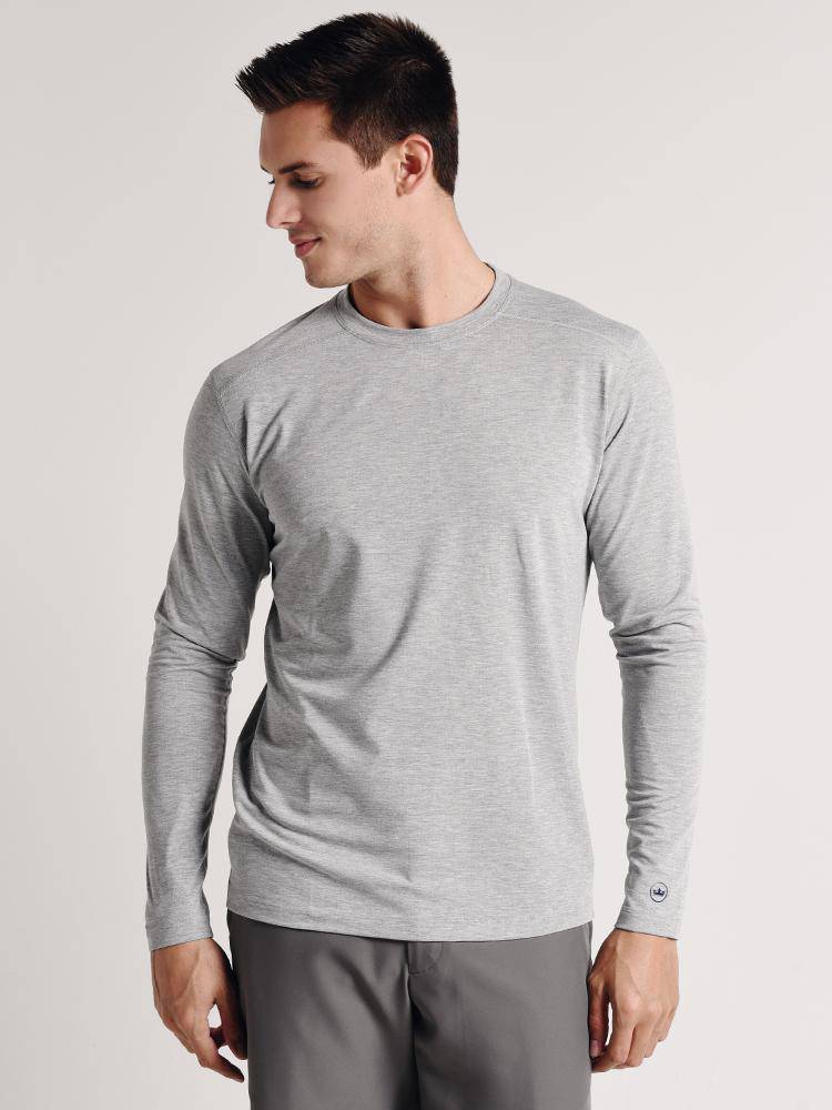 Peter Millar Walton Base Layer Crew - Saint Bernard