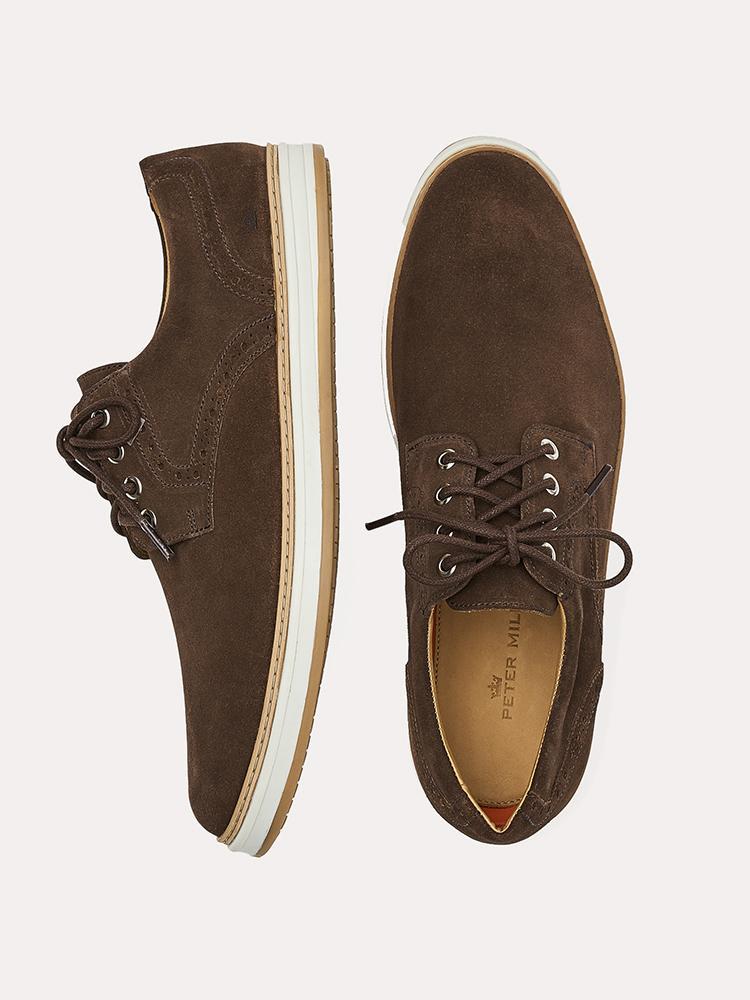 Peter Millar Plain Toe Derby - Saint Bernard