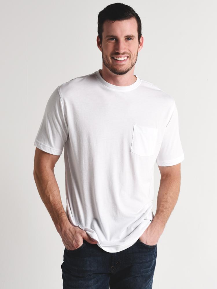 Peter Millar Men's Seaside Pocket Tee - Saint Bernard
