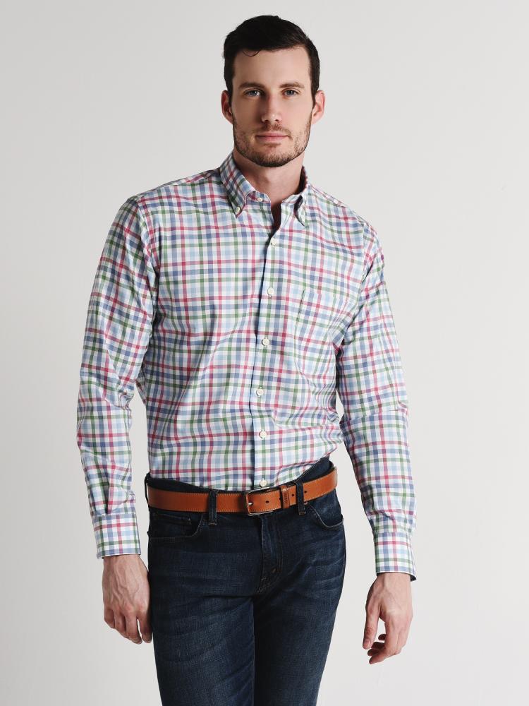 Peter Millar Crown Ease Arendale Check Shirt