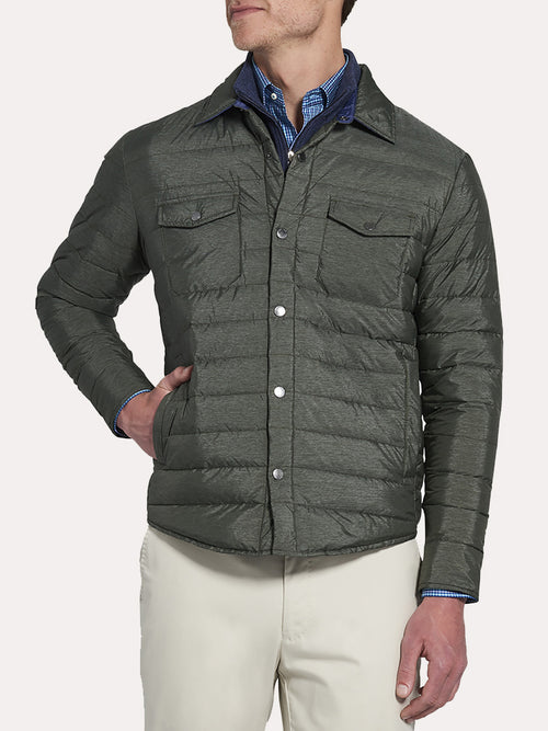 Peter Millar Crown Elite Light Shirt Jacket