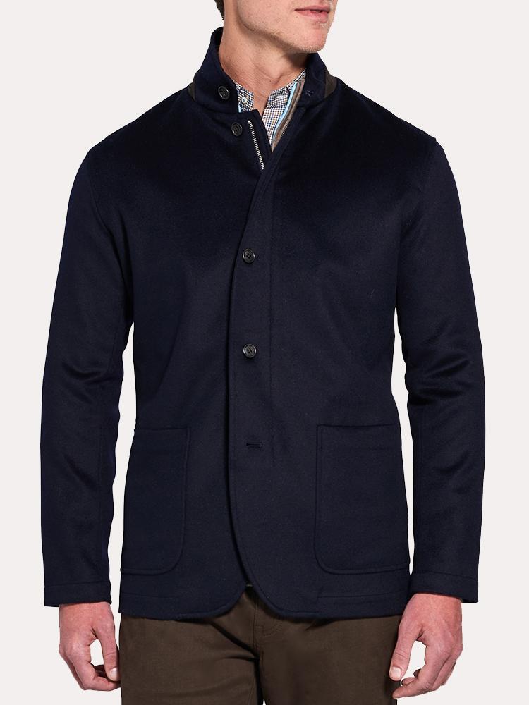 Peter Millar Wade Crown Fleece Blazer - Saint Bernard