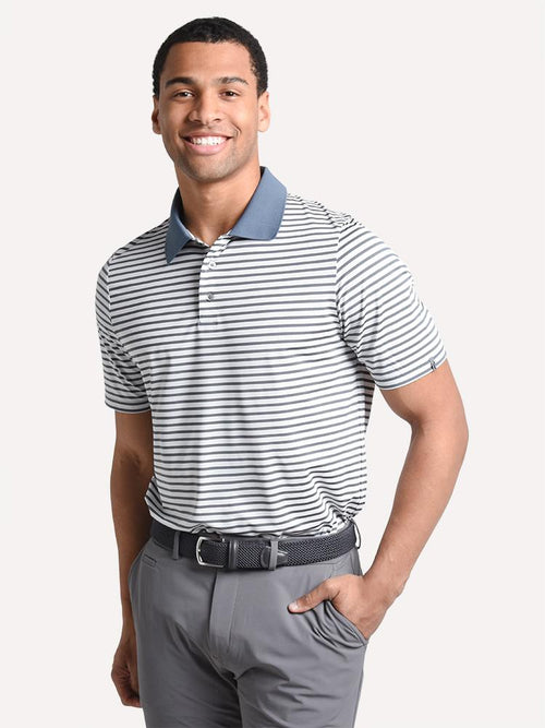 MEN LUIS STRIPE POLO S/S