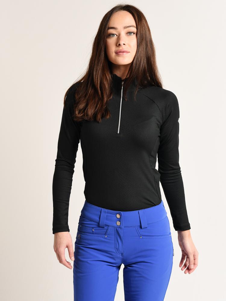 Descente Women's Gabby Baselayer T-Neck - Saint Bernard