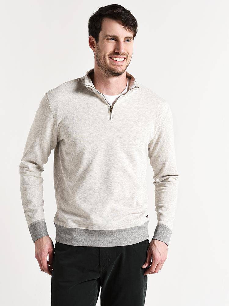 Faherty Brand French Terry Pullover - Saint Bernard