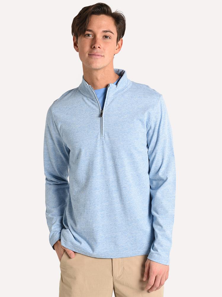 Faherty Brand Men's Suffolk Pullover - Saint Bernard