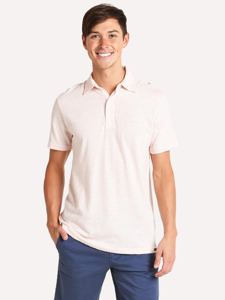 Faherty Brand Isle Polo - Saint Bernard