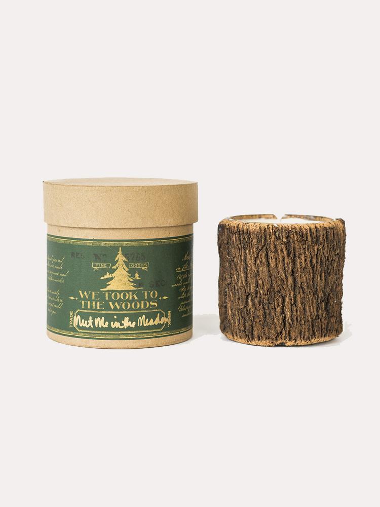 We Took To The Woods Meet Me In The Meadow Bark Candle